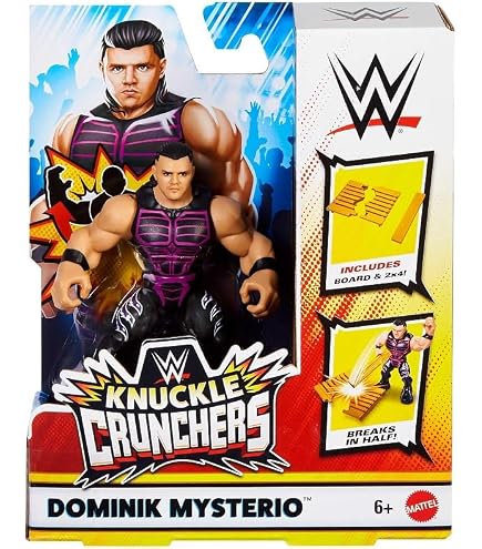Amazon.co.jp: WWE ナックルズクランチャーズ 10cm アクション
